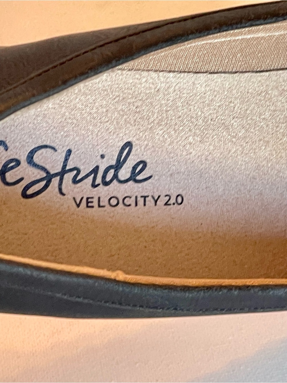 NEW LIFE STRIDE VELOCITY 2.0 ZEE SERIES FAUX BLACK LEATHER LOAFER EU 42/ U.S. 11 - Picture 13 of 13